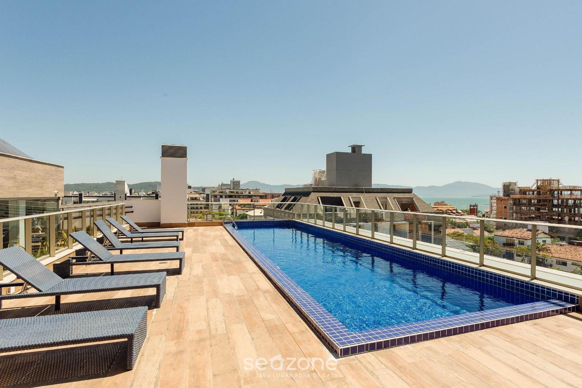 Lindo Studio Moderno A 300M Da Praia Jurere Elu106 Florianópolis Exterior foto